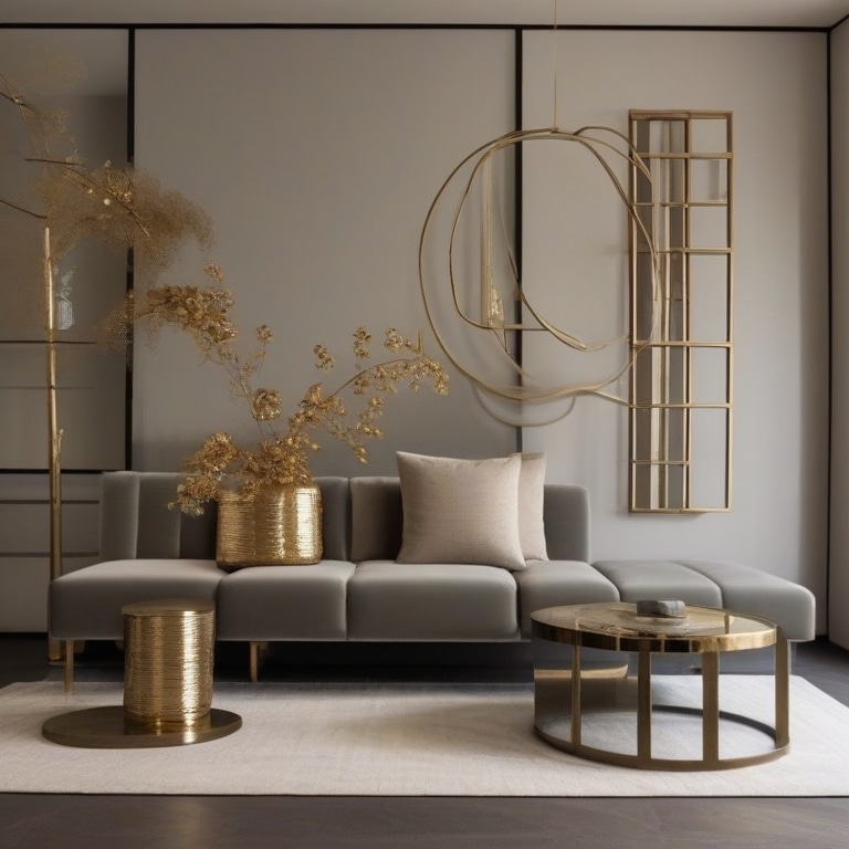 Minimalistyczne akcenty metaliczne w&nbsp;aranżacji wnętrz